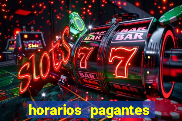 horarios pagantes do coelho